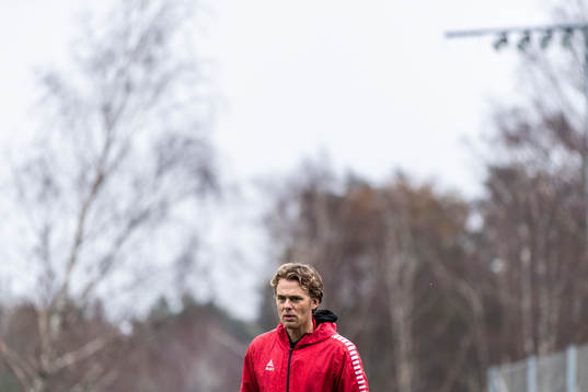 Tränare Fredrik Holmberg