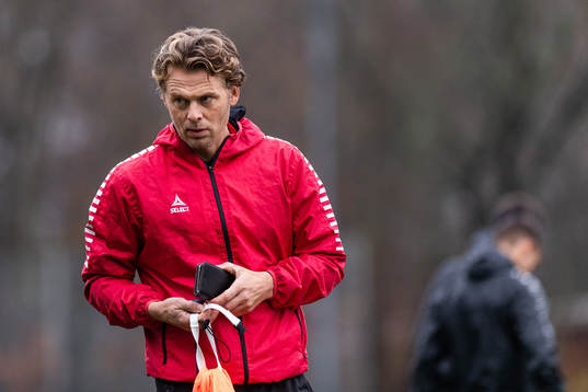 Tränare Fredrik Holmberg
