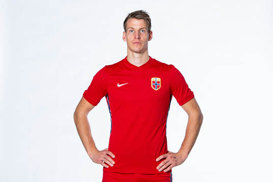 Thomas Lehne Olsen of the Norwegian national football team