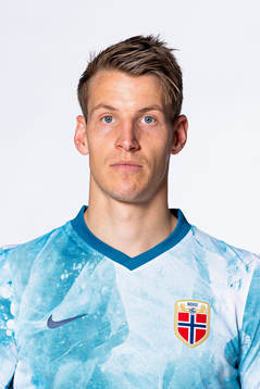 Thomas Lehne Olsen of the Norwegian national football team