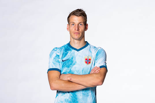 Thomas Lehne Olsen of the Norwegian national football team