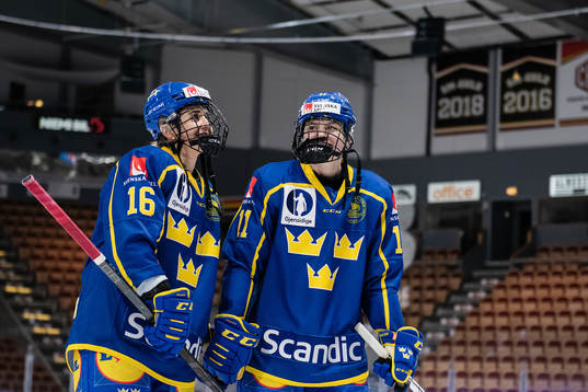Linnea Johansson and Josefin Bouveng of Sweden