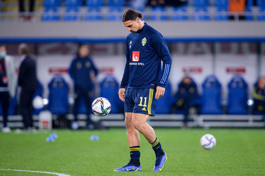 Zlatan Ibrahimovic of Sweden