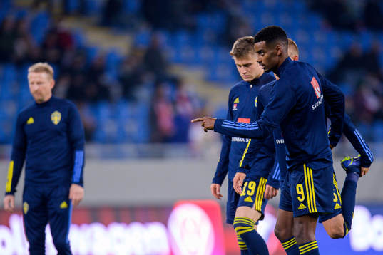 Alexander Isak of Sweden