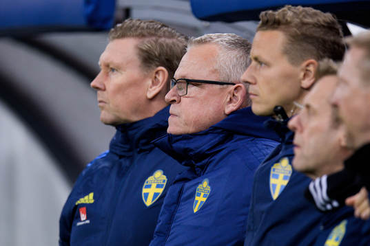 Head coach Janne Andersson of Sweden