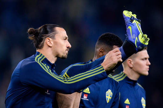 Zlatan Ibrahimovic of Sweden