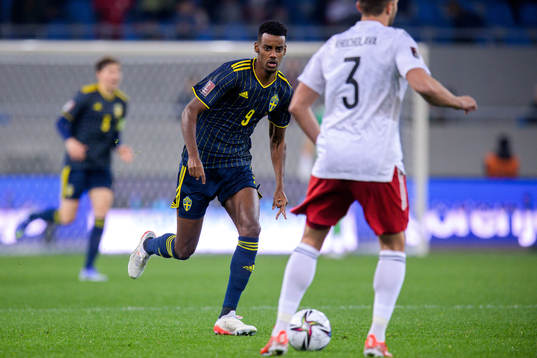 Alexander Isak of Sweden