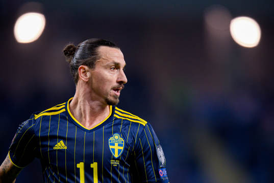 Zlatan Ibrahimovic of Sweden