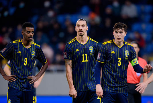 Alexander Isak , Zlatan Ibrahimovic and Victor Nilsson