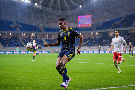 Alexander Isak of Sweden