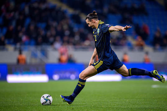 Zlatan Ibrahimovic of Sweden