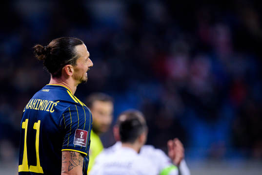 Zlatan Ibrahimovic of Sweden
