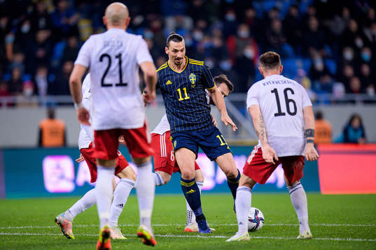 Zlatan Ibrahimovic of Sweden
