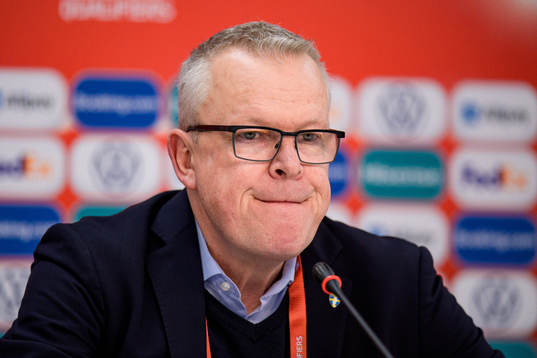 Head coach Janne Andersson of Sweden