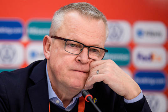 Head coach Janne Andersson of Sweden