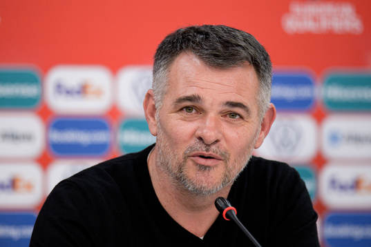 Head coach Willy Sagnol of Georgia