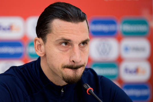Zlatan Ibrahimovic of Sweden