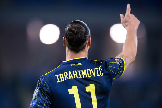 Zlatan Ibrahimovic of Sweden