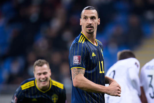 Zlatan Ibrahimovic of Sweden
