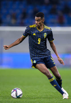 Alexander Isak of Sweden