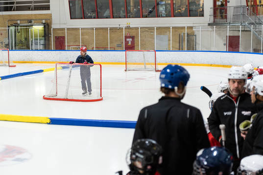 Frölundas Jens Olsson, tränare för Hovås P2013