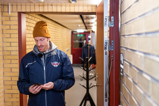 Frölundas Jens Olsson, tränare för Hovås P2013