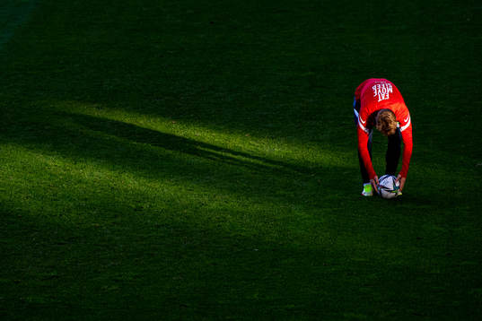 Martin Ødegaard of the Norwegian national football team