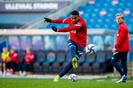 Joshua King of the Norwegian national football team