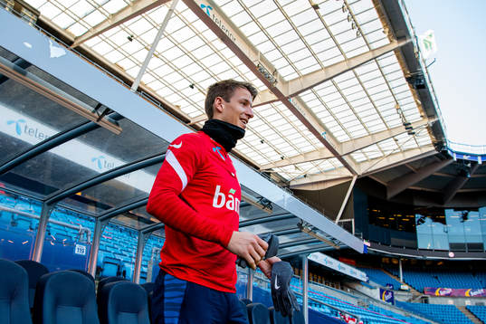 Thomas Lehne Olsen of the Norwegian national football team