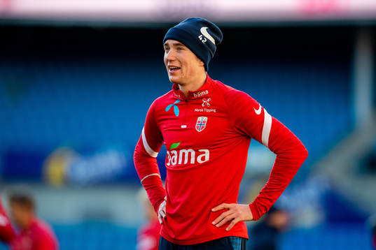 Kristian Thorstvedt of the Norwegian national football team