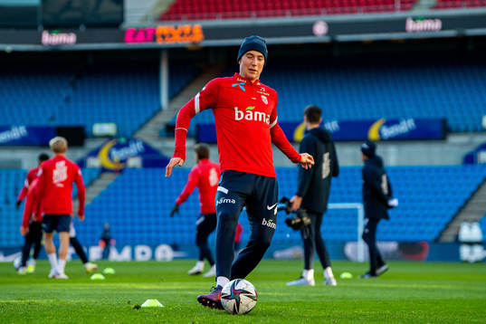 Kristian Thorstvedt of the Norwegian national football team