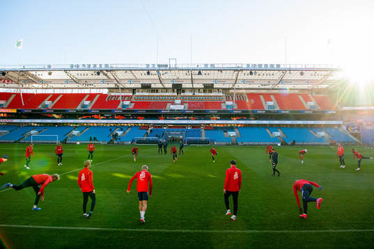 General view of Ullevaal Stadion