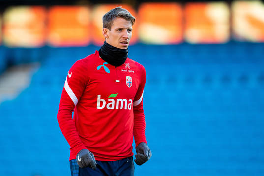 Thomas Lehne Olsen of the Norwegian national football team