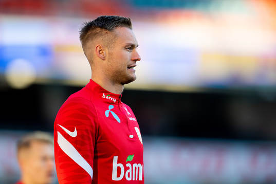 Stian Gregersen of the Norwegian national football team