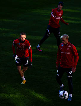 Julian Ryerson of the Norwegian national football team