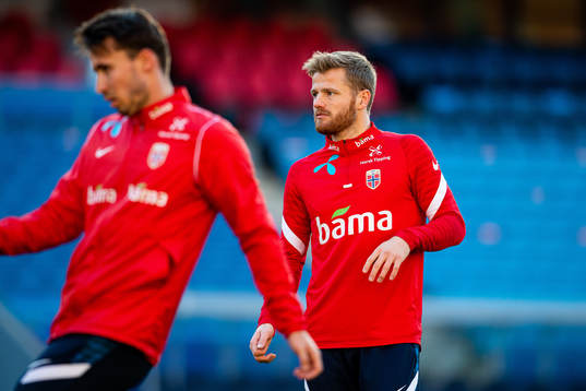 Fredrik Midtsjø of the Norwegian national football team