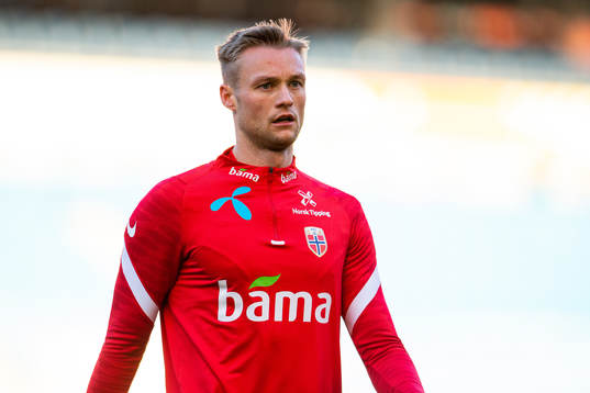 Stian Gregersen of the Norwegian national football team