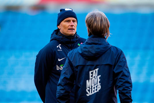 Ståle Solbakken, head coach of the Norwegian national