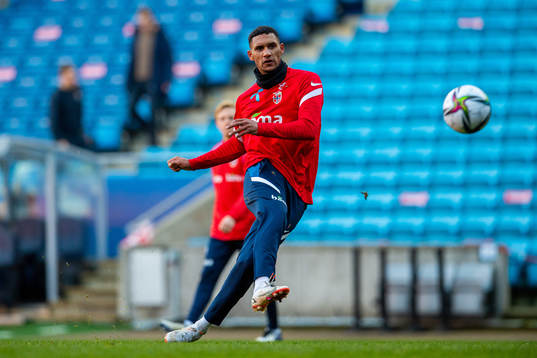 Ruben Gabrielsen of the Norwegian national football team