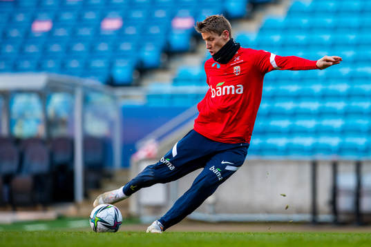 Thomas Lehne Olsen of the Norwegian national football team