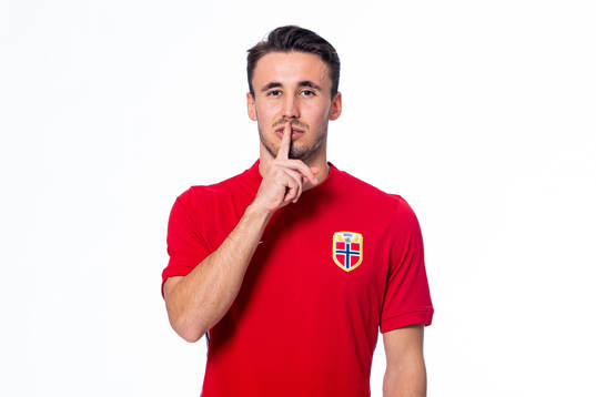 Anders Trondsen of the Norwegian national football team