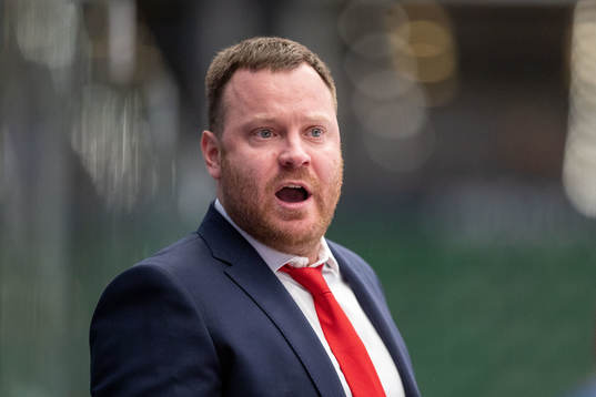 Vladimir Filatov, head coach, of Russia
