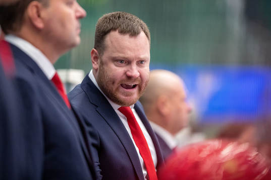 Vladimir Filatov, head coach, of Russia