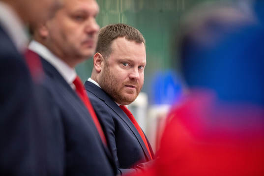 Vladimir Filatov, head coach, of Russia