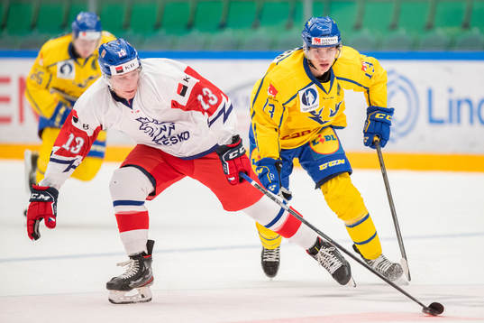 Lukas Pajer of Czech Republic and Albert Sjöberg of Sweden