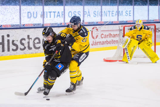 Västerås Alexandre Lavoie och Södertäljes Tobias