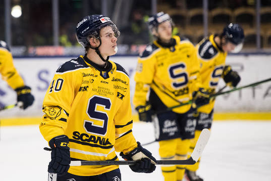Södertäljes Hampus Sjölund deppar