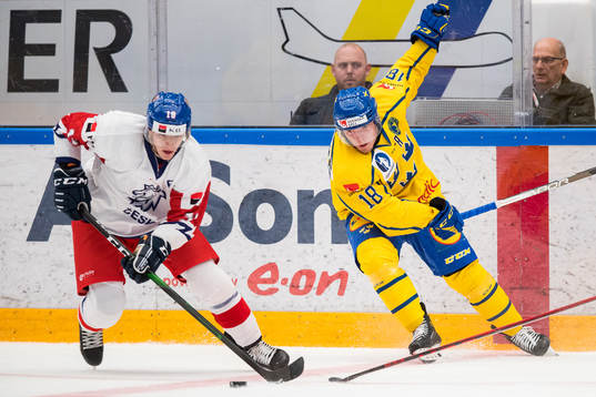 Sebastian Malat of Czech Republic and Zion Nybeck of Sweden