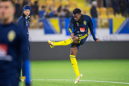 Anthony Elanga of Sweden