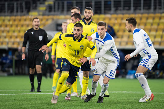 Rami Al Hajj of Sweden and Zvonimir Petrovic of